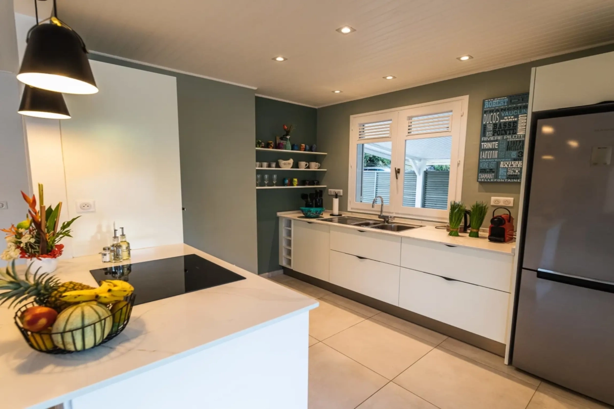 Location villa martinique 8 personnes - cuisine